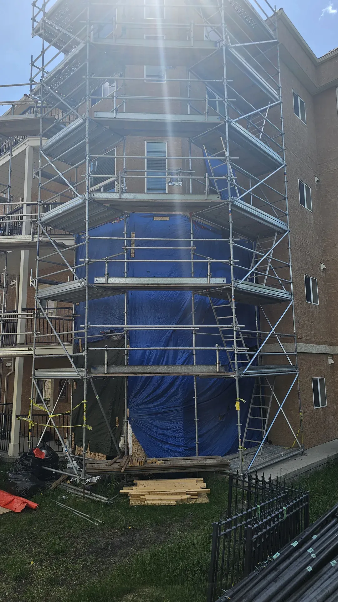 Siding installation by Royal Roofing Edmonton