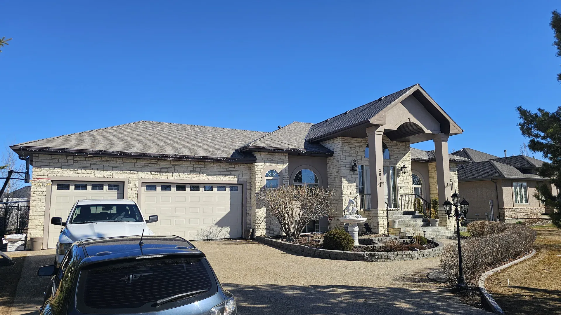 Targeted roof repair by Royal Roofing Edmonton